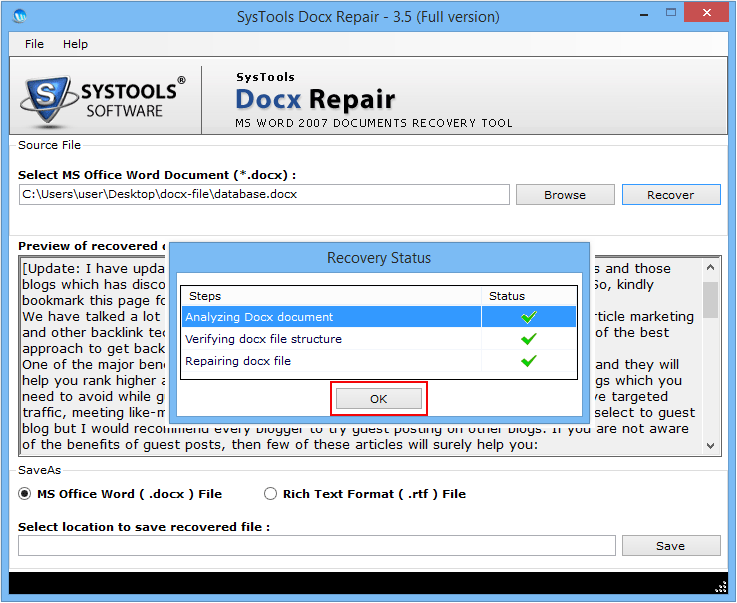 Software update download