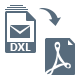 Convert DXL to PDF