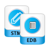 load edb and stm files