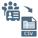 export nsf to csv
