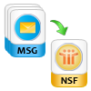 convert multiple msg files to nsf