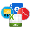 export vcard file to csv and pst