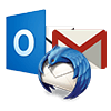 vcard to pst in windows