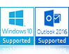 Windows 10 & Outlook 2016 Support