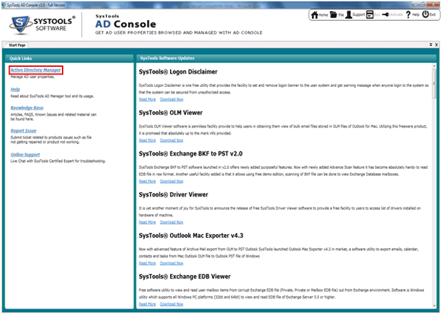 View active directory User