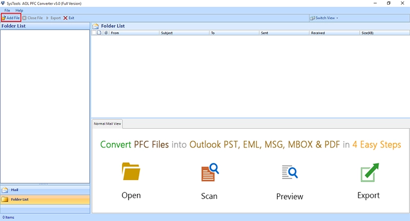 AOL PFC Converter Software