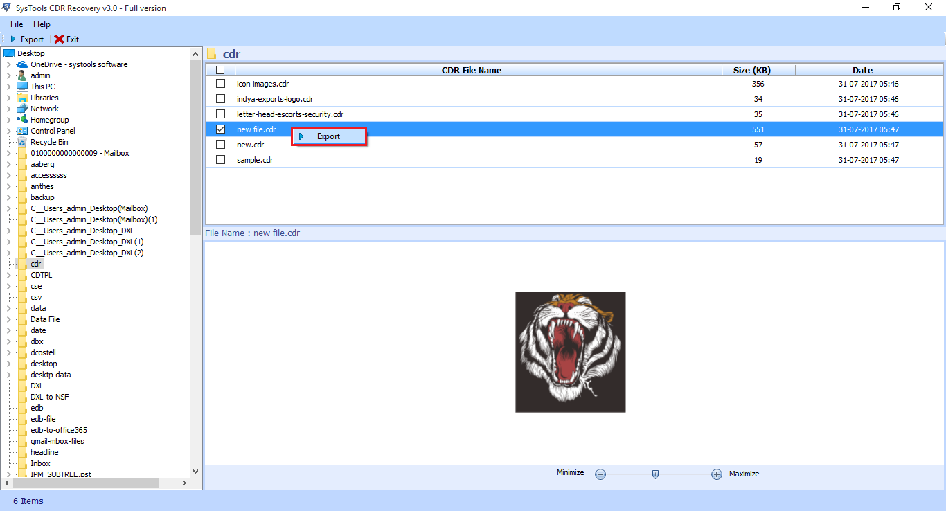 Damaged file recovery software