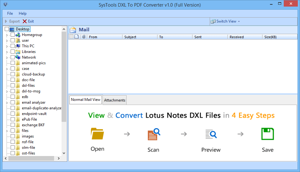 Open DXL to PDF Exporter 