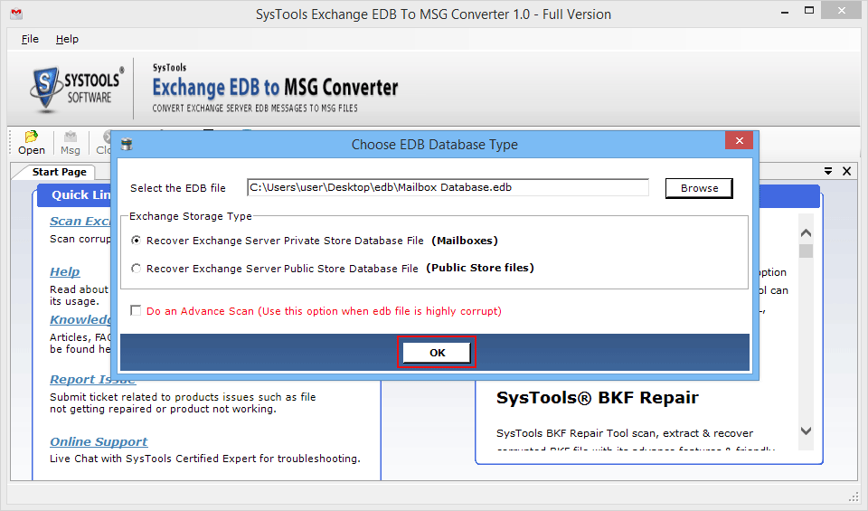 scanning process