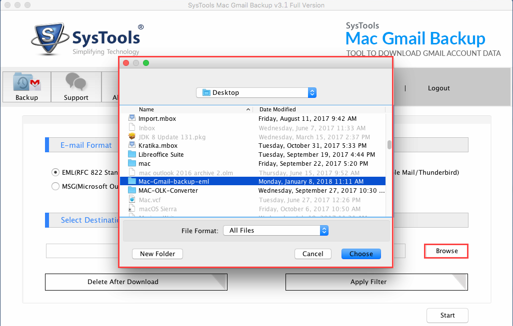 email backup wizard for mac