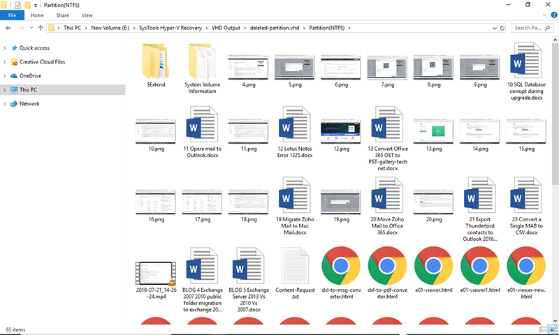 hyper-v restore vhd file