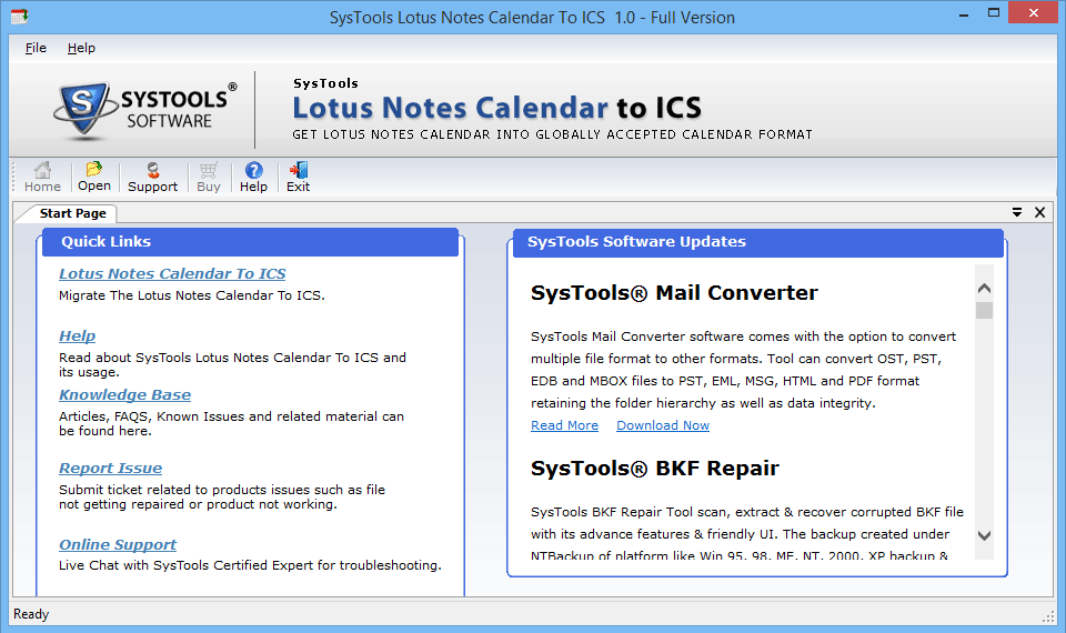 Lotus Notes Calendar to iCal Converter Export NSF Calendars to ICS