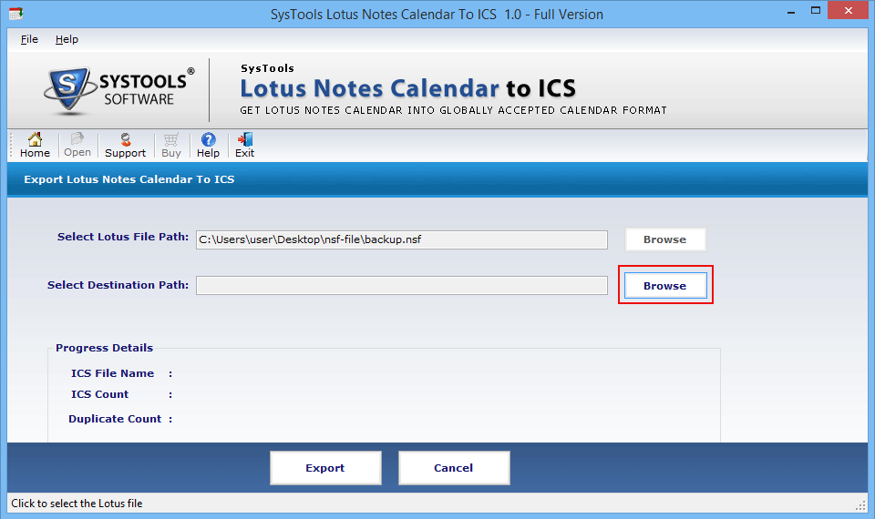 save the migrated Calendar