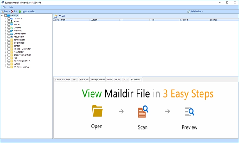 maildir viewer windows