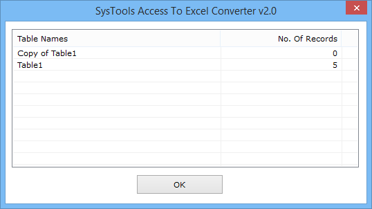 export access data to excel