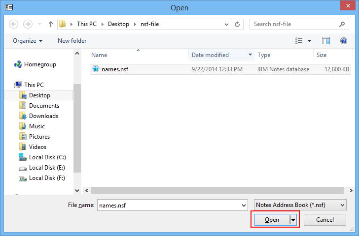 Lotus Notes Contacts Export