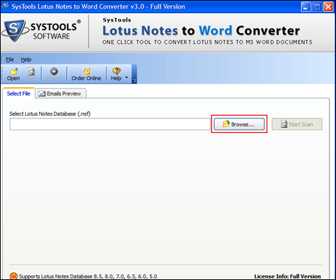 lotus notes nsf to word document