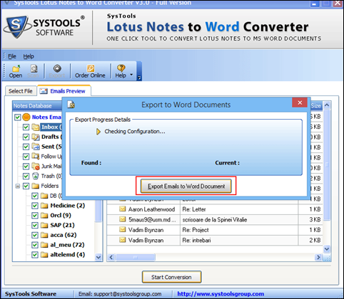 export lotus notes emails to pdf