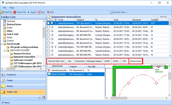 olk converter tool