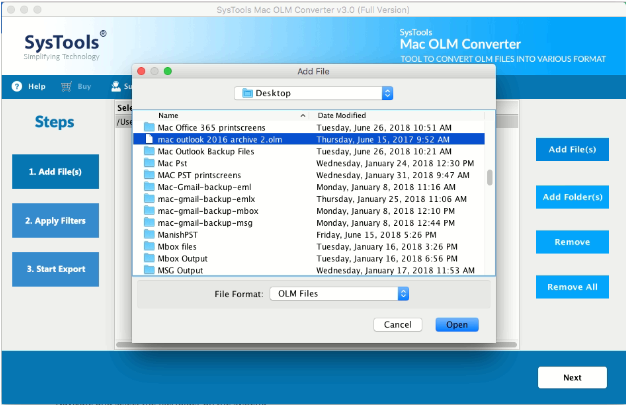 mac olm converter mac olm converter