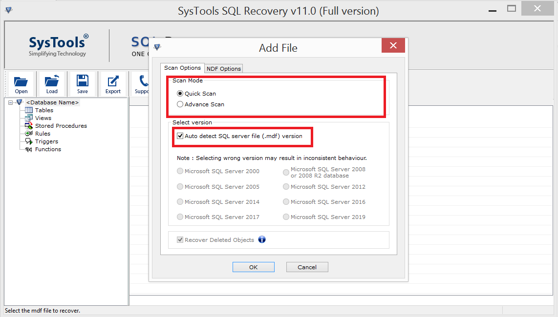 repair SQL database