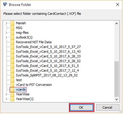 convert multiple vcard files to csv