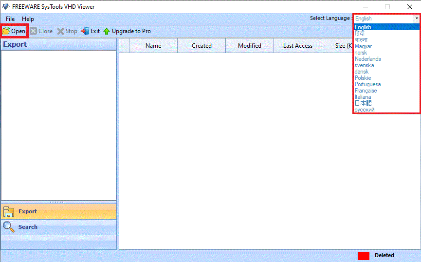 Open VHD Viewer Freeware