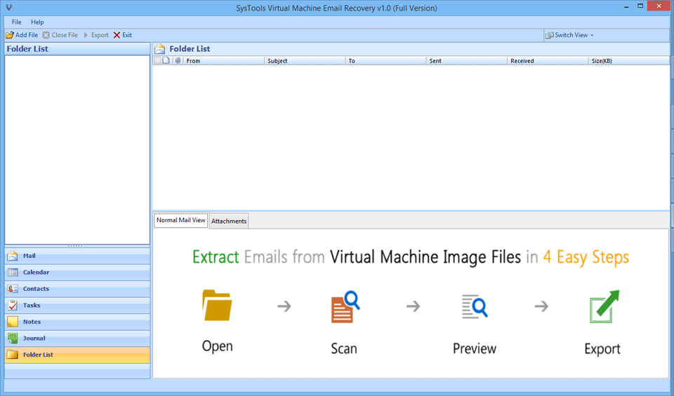 virtual machine email Recovery Software