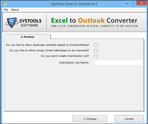 add contacts from excel to outlook